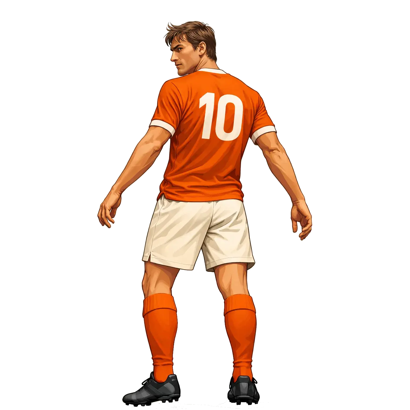 Football player ready for World Cup 2026