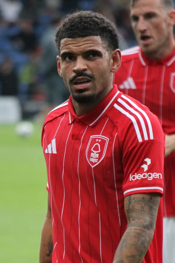 Morgan Gibbs-White playing for Nottingham Forest