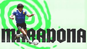Maradona BBC iPlayer World Cup 1986 graphic