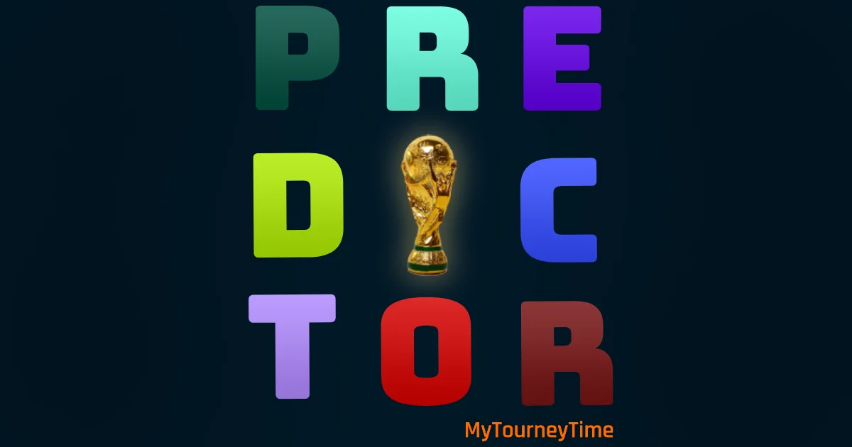 MyTourneyTime 2026 World Cup Predictor tool