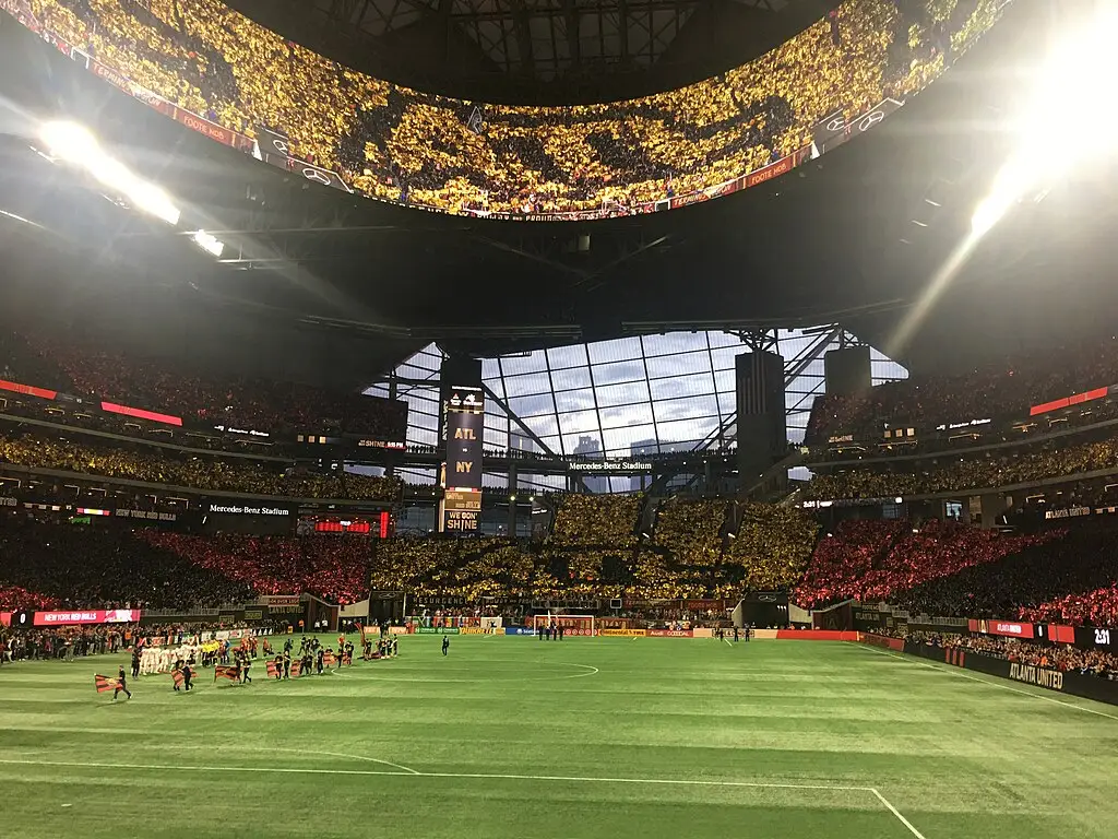 Mercedes-Benz Stadium Atlanta, host venue for the 2026 World Cup